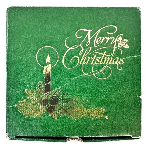 Otagiri Japan Gibson Greeting Cards Vintage Christmas Candle Mugs-Set of 4! - Picture 7 of 9